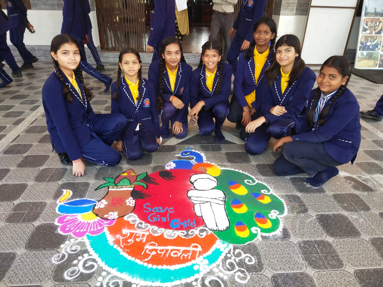 DIWALI CELEBRATION AND RANGOLI MAKING COMPETITION